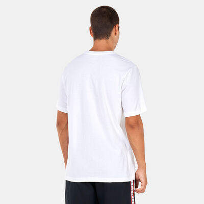 Jordan Men's Air Wordmark T-Shirt White
