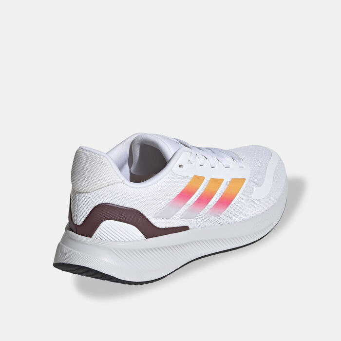 adidas Kids' Runfalcon 5 Shoes White adidas Kids' Runfalcon 5 Shoes White image number 2