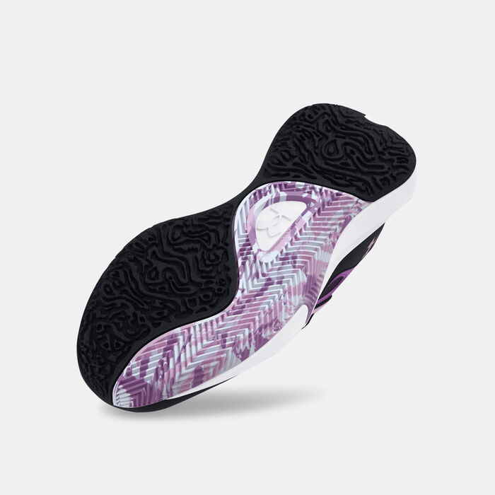 Under Armour Kids' UA Lockdown 6 Basketball Shoes (Older Kids) Black Under Armour Kids' UA Lockdown 6 Basketball Shoes (Older Kids) Black image number 2