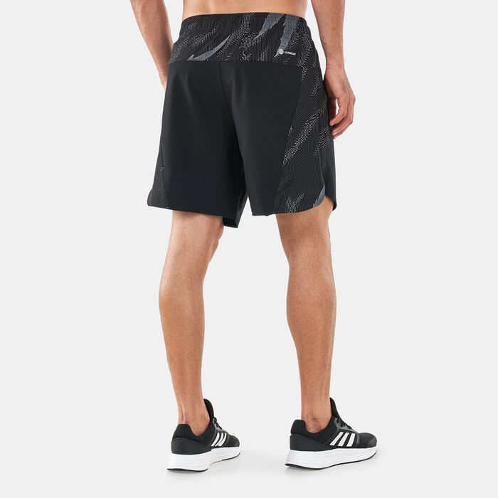 adidas Men's All Over Print Shorts Black image number 1