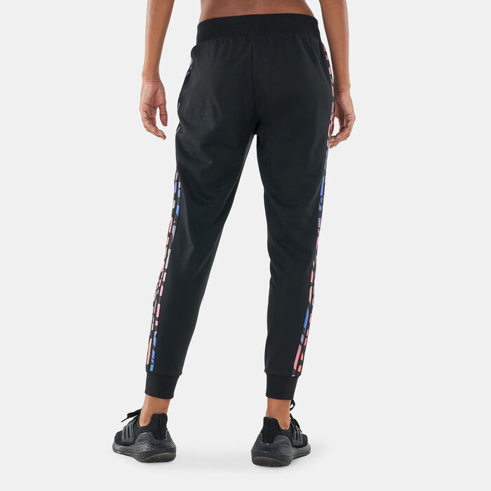 adidas Women's Tiger Print Pants Black image number 1