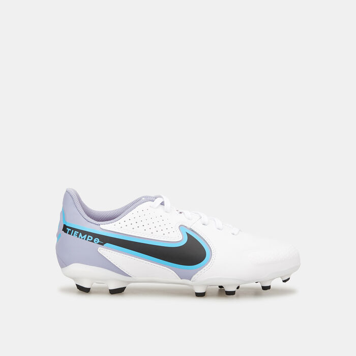 Nike Kids' Tiempo Legend 9 Academy Firm Ground Football Shoe White Nike Kids' Tiempo Legend 9 Academy Firm Ground Football Shoe White image number 0