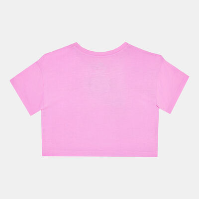 Nike Kids' Swoosh Pop Block Boxy T-Shirt Pink