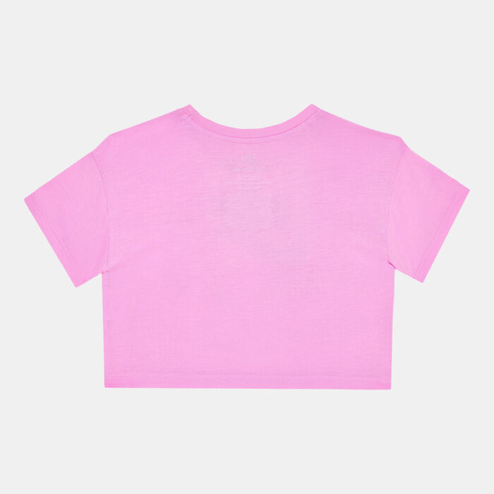 Nike Kids' Swoosh Pop Block Boxy T-Shirt Pink Nike Kids' Swoosh Pop Block Boxy T-Shirt Pink image number 1