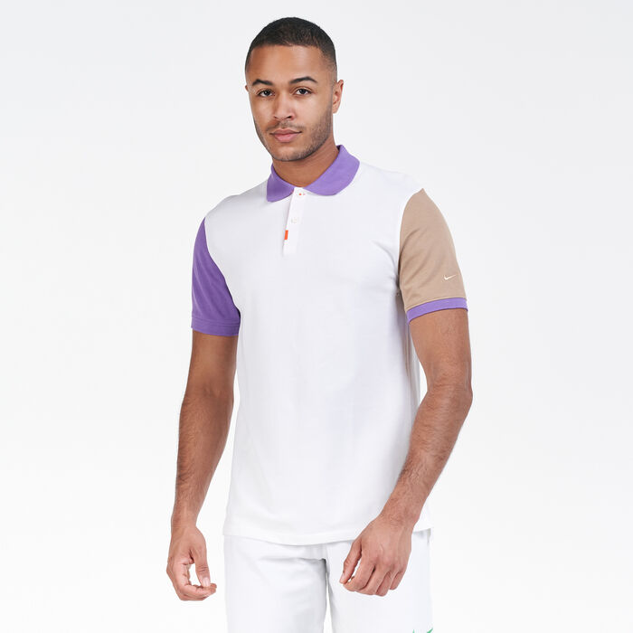 Nike Men's Polo T-Shirt White image number 0