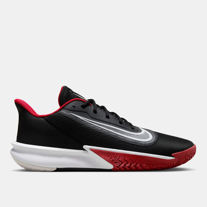 Nike Men's Precision 7 Basketball Shoes Black image number 0