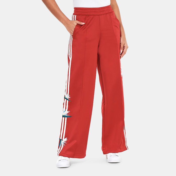 adidas Originals Women's Thebe Magugu Pants Red adidas Originals Women's Thebe Magugu Pants Red image number 0
