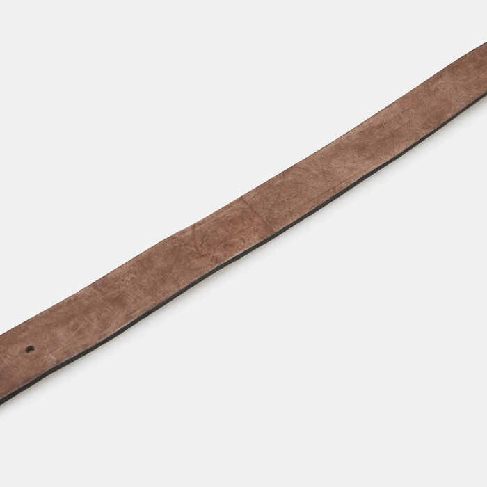 Timberland Men's Nubuck Leather Belt Brown Timberland Men's Nubuck Leather Belt Brown image number 2