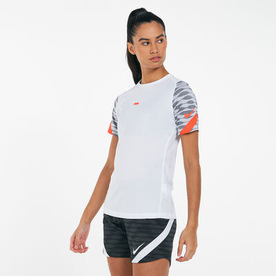 Nike Women's Dri-FIT Strike Soccer T-Shirt White