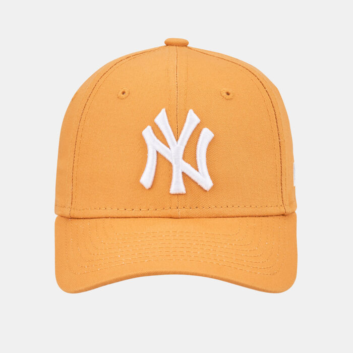 New Era Kids' New York Yankees League Essential 9FORTY Adjustable Cap Orange image number 0