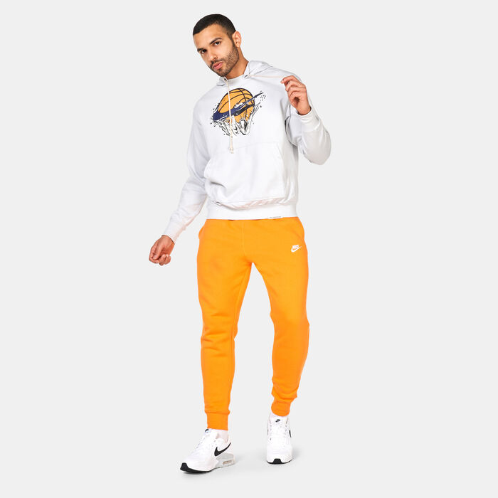 Nike Men's Standard Issue Dri-FIT Basketball Hoodie Grey Nike Men's Standard Issue Dri-FIT Basketball Hoodie Grey image number 2