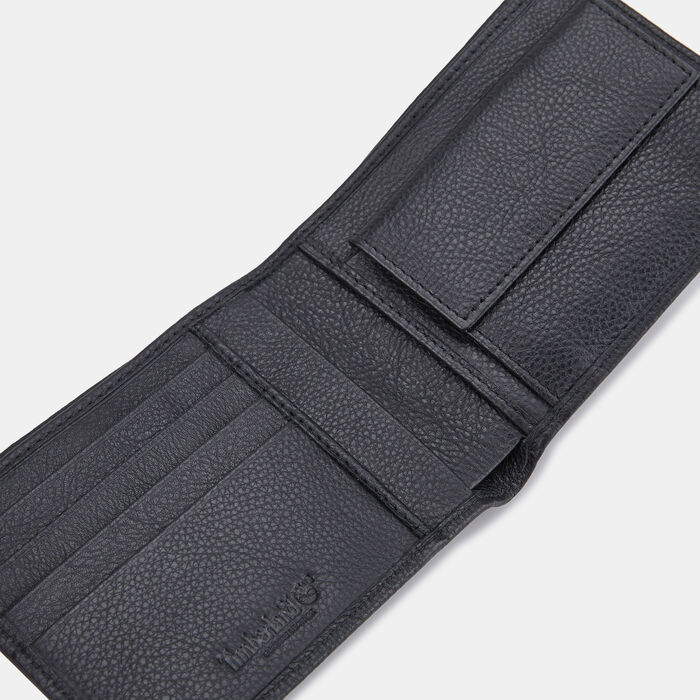 Timberland Men's LG Coin Pouch Wallet Black Timberland Men's LG Coin Pouch Wallet Black image number 2
