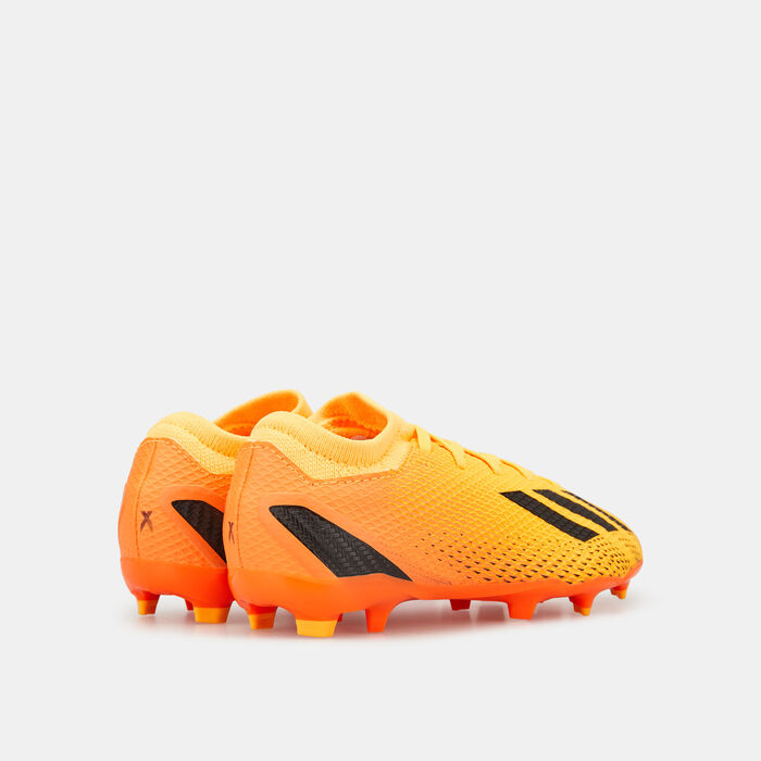adidas Kids' X Speedportal.3 Firm Ground Football Shoe Orange image number 3