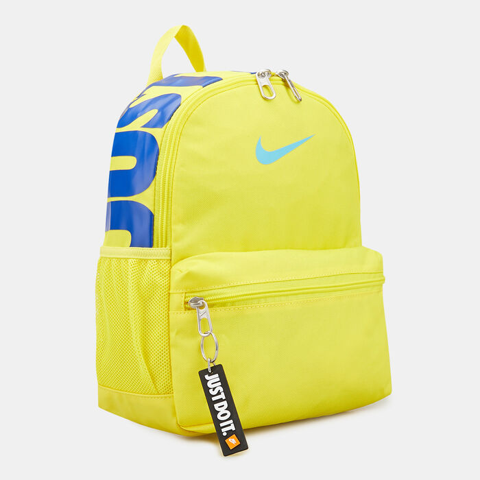 Nike Kids' Brasilia JDI Mini Backpack yellow image number 2