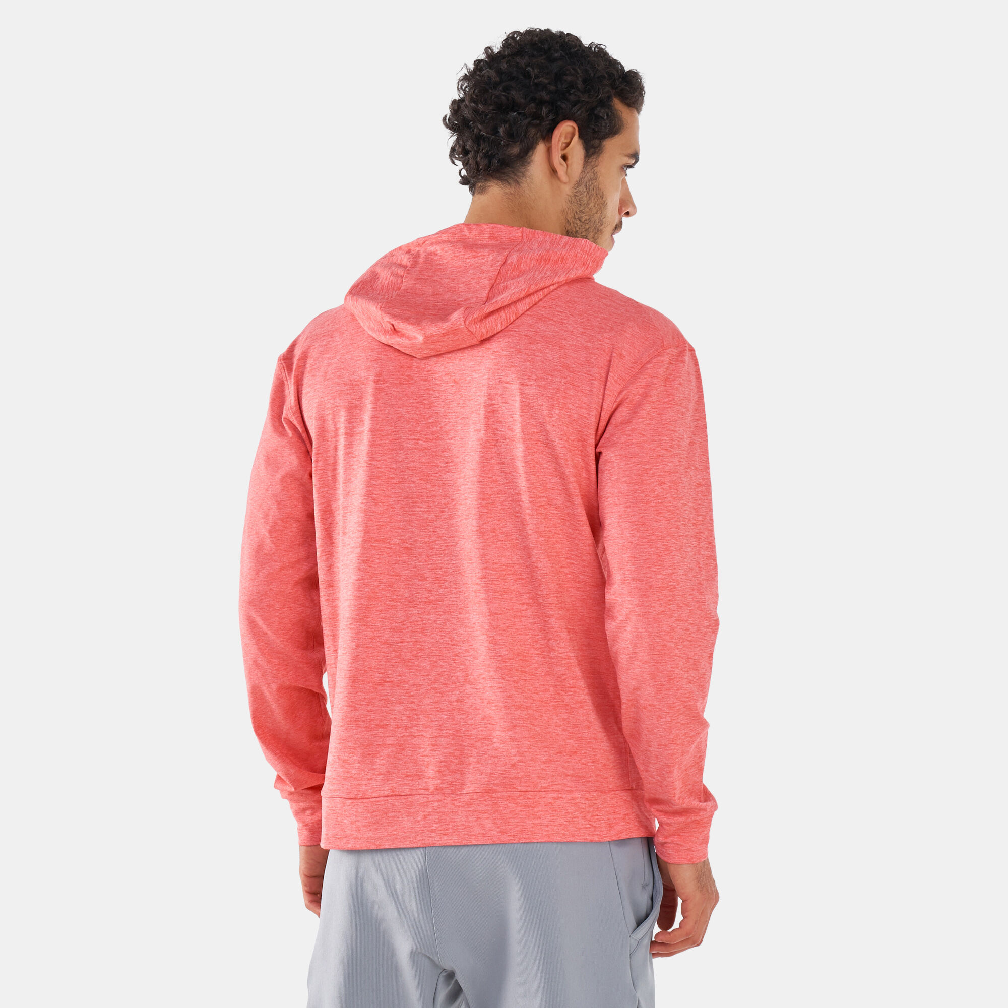 Men s Dry Full Zip Yoga Training Hoodie Orange Nike in Qatar SSS