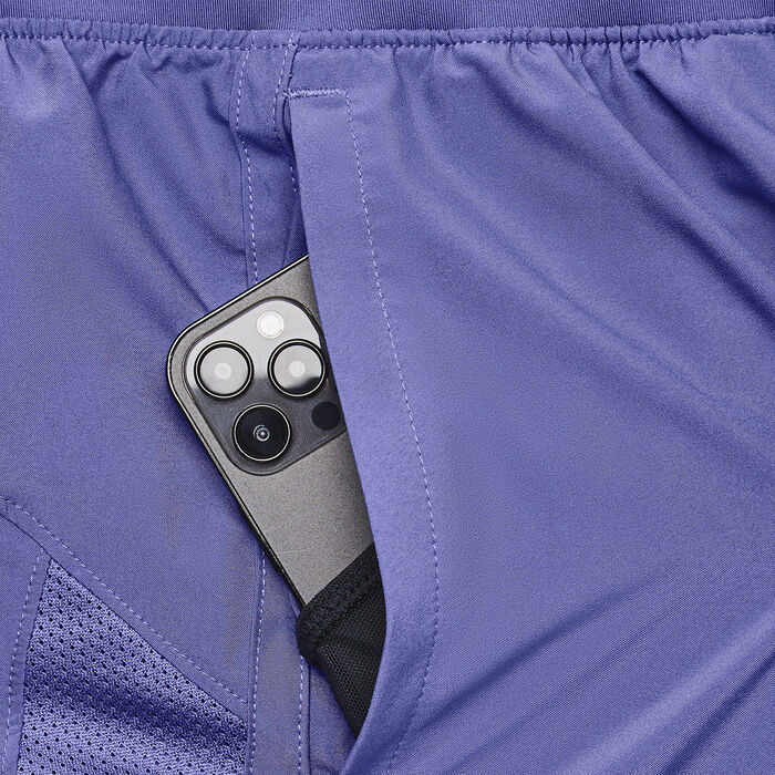 Under Armour Men's Launch Shorts Purple Under Armour Men's Launch Shorts Purple image number 4