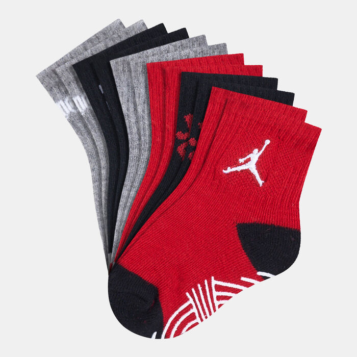 Jordan Kids' Ankle Socks - 6 Pack (Baby and Toddler) Red image number 0