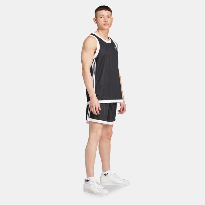 adidas Originals Men's Mock Eyelet Shorts Black adidas Originals Men's Mock Eyelet Shorts Black image number 2