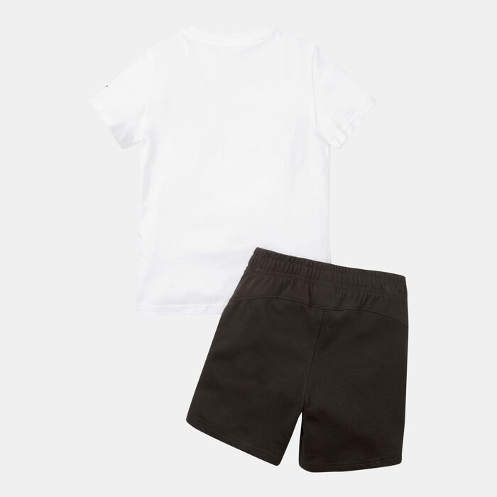 PUMA Kids' x SPONGEBOB Shorts And Jersey Set White PUMA Kids' x SPONGEBOB Shorts And Jersey Set White image number 1