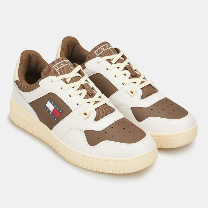 Tommy Hilfiger Men's Colour-Block Basketball Shoe Beige Tommy Hilfiger Men's Colour-Block Basketball Shoe Beige image number 1