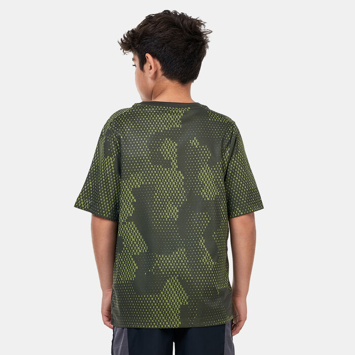 Nike Kids' Multi Dri-FIT Top Green Nike Kids' Multi Dri-FIT Top Green image number 1
