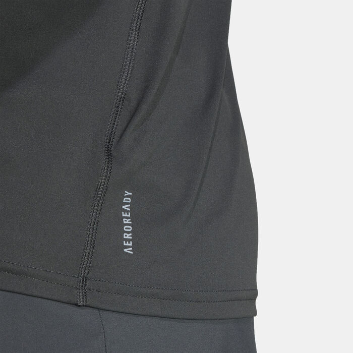 adidas Men's Adizero Essentials Running T-Shirt Black image number 4