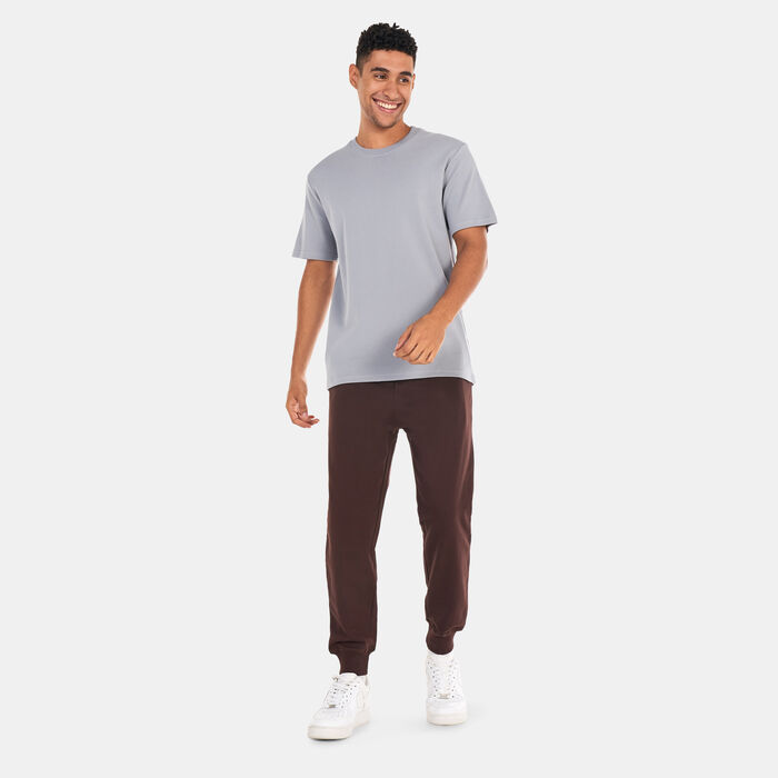 Sun and Sand Sports Men's Solid Crew T-Shirt Grey Sun and Sand Sports Men's Solid Crew T-Shirt Grey image number 2