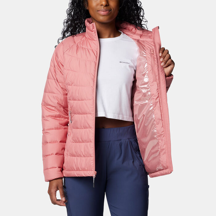 Columbia Women's Powder Lite II Full Zip Jacket Pink image number 4