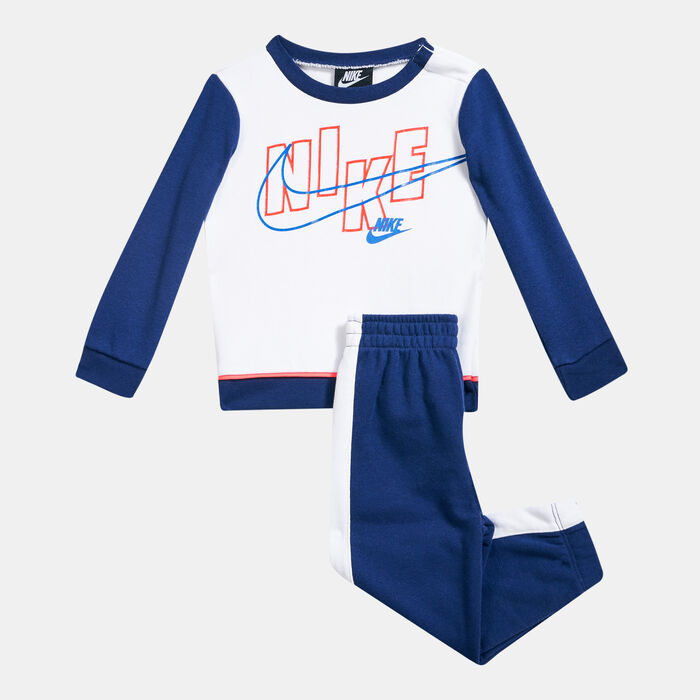 Nike Kids' Sweatshirt and Sweatpants Set (Baby & Toddler) Blue Nike Kids' Sweatshirt and Sweatpants Set (Baby & Toddler) Blue image number 0