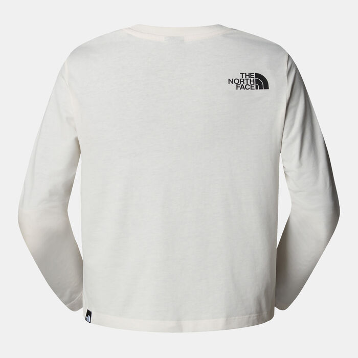 The North Face Women's Simple Dome Crop Top White image number 1