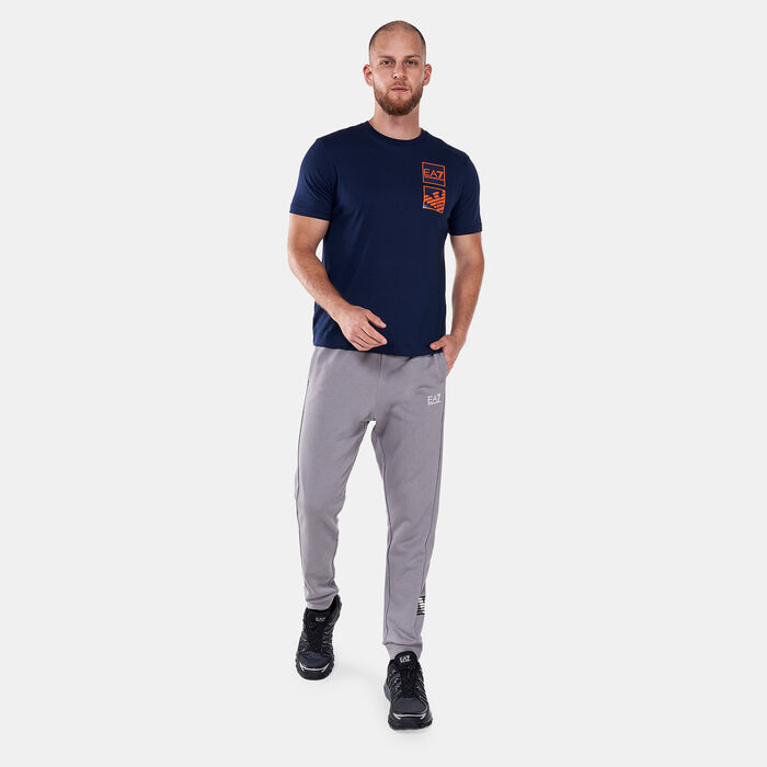 EA7 Emporio Armani Men's Train Graphic Series Eagle 1 T-Shirt Blue EA7 Emporio Armani Men's Train Graphic Series Eagle 1 T-Shirt Blue image number 2