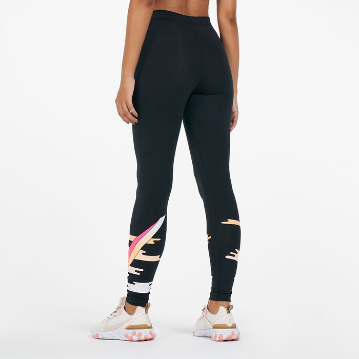 Nike Women's Sportswear Icon Clash Leggings Black Nike Women's Sportswear Icon Clash Leggings Black image number 1