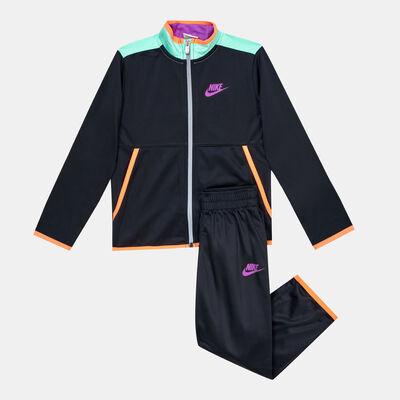 Nike Kids' Sportswear Illuminate Tricot Tracksuit Black