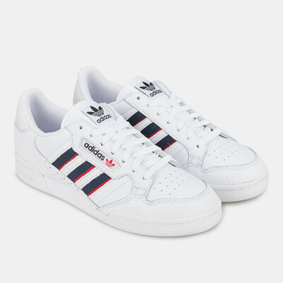 adidas Originals Men's Continental 80 Stripes Shoe White