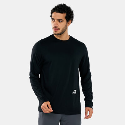 Nike Men's Dri-FIT Trail Running T-Shirt Black