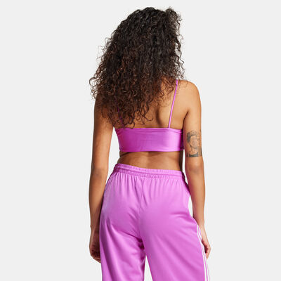 adidas Originals Women's 3-Stripes Crop Top Pink