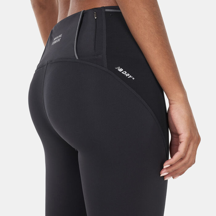 New Balance Women's Impact Run Leggings Black New Balance Women's Impact Run Leggings Black image number 3