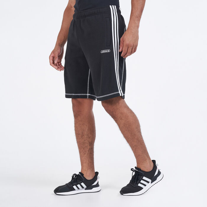 adidas Originals Men's Contrast Stitch Shorts Black adidas Originals Men's Contrast Stitch Shorts Black image number 0