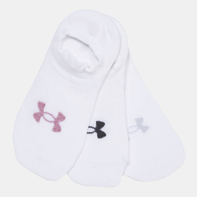 Under Armour UA Ultra Lo Socks (3-Pack) White