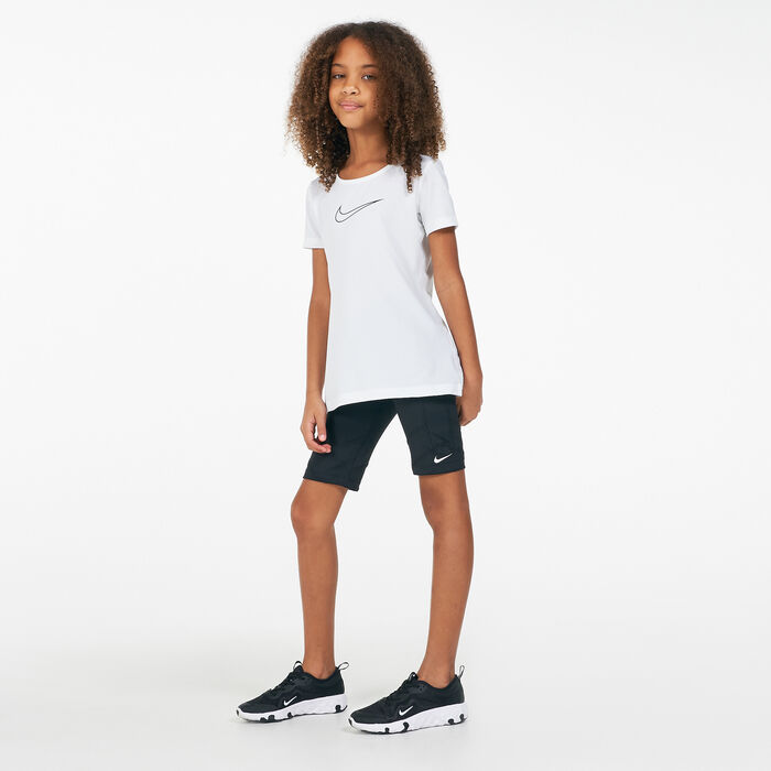 Nike Kids' Dri-FIT One Bike Shorts Black Nike Kids' Dri-FIT One Bike Shorts Black image number 2