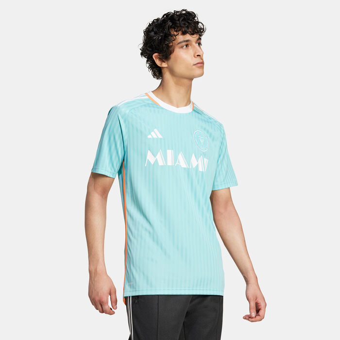 adidas Men's Inter Miami 24/25 Lionel Messi Third Replica Football Jersey Green adidas Men's Inter Miami 24/25 Lionel Messi Third Replica Football Jersey Green image number 2