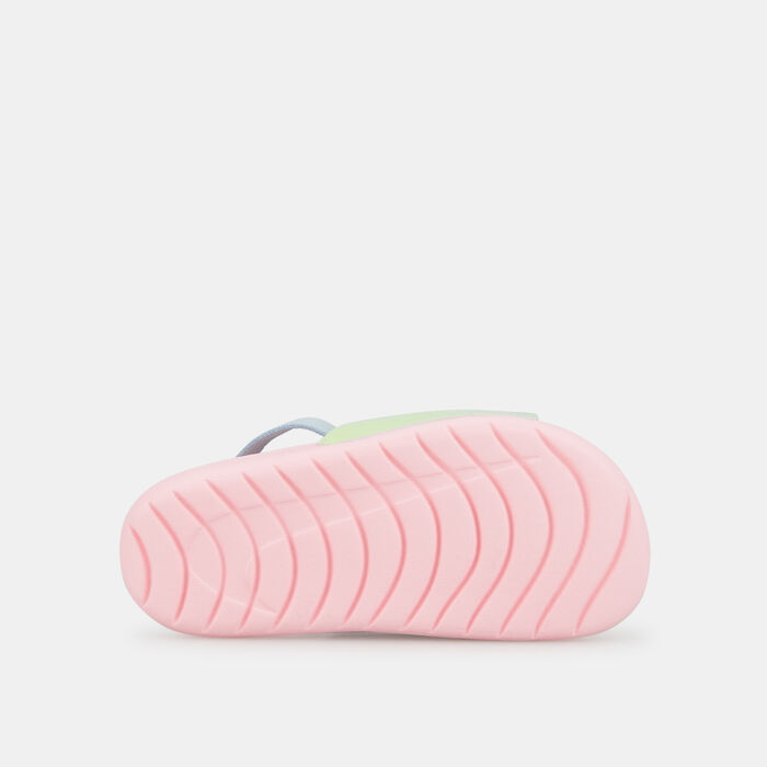 Nike Kids' Kawa SE Slides Green image number 3