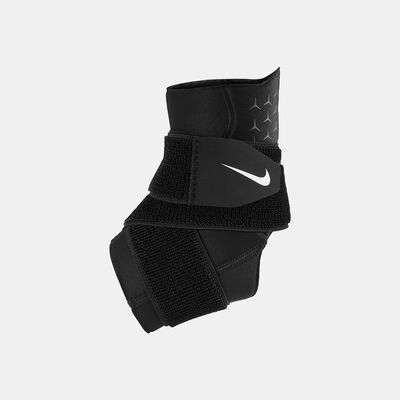 Nike Pro Ankle Sleeve With Strap (L) Black