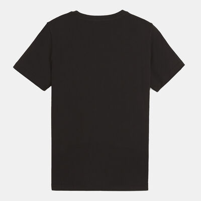 PUMA Kids' ESS+ Logo Lab Summer T-Shirt Black