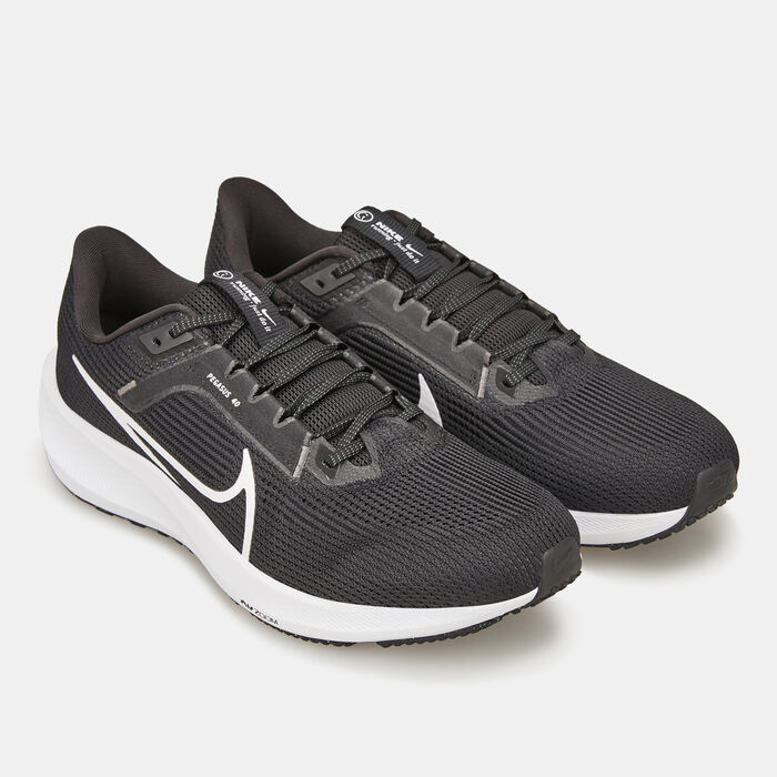 Nike Men's Pegasus 40 Road Running Shoe Black Nike Men's Pegasus 40 Road Running Shoe Black image number 2