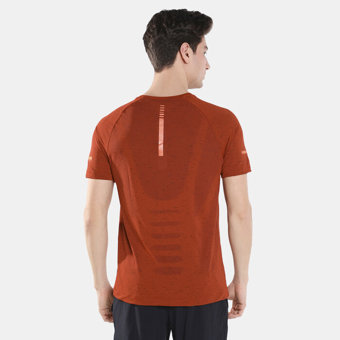 Under Armour Men's Vanish Seamless Run T-Shirt Orange image number 1
