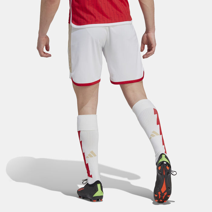 adidas Men's Arsenal Home Shorts - 2023/24 White adidas Men's Arsenal Home Shorts - 2023/24 White image number 1