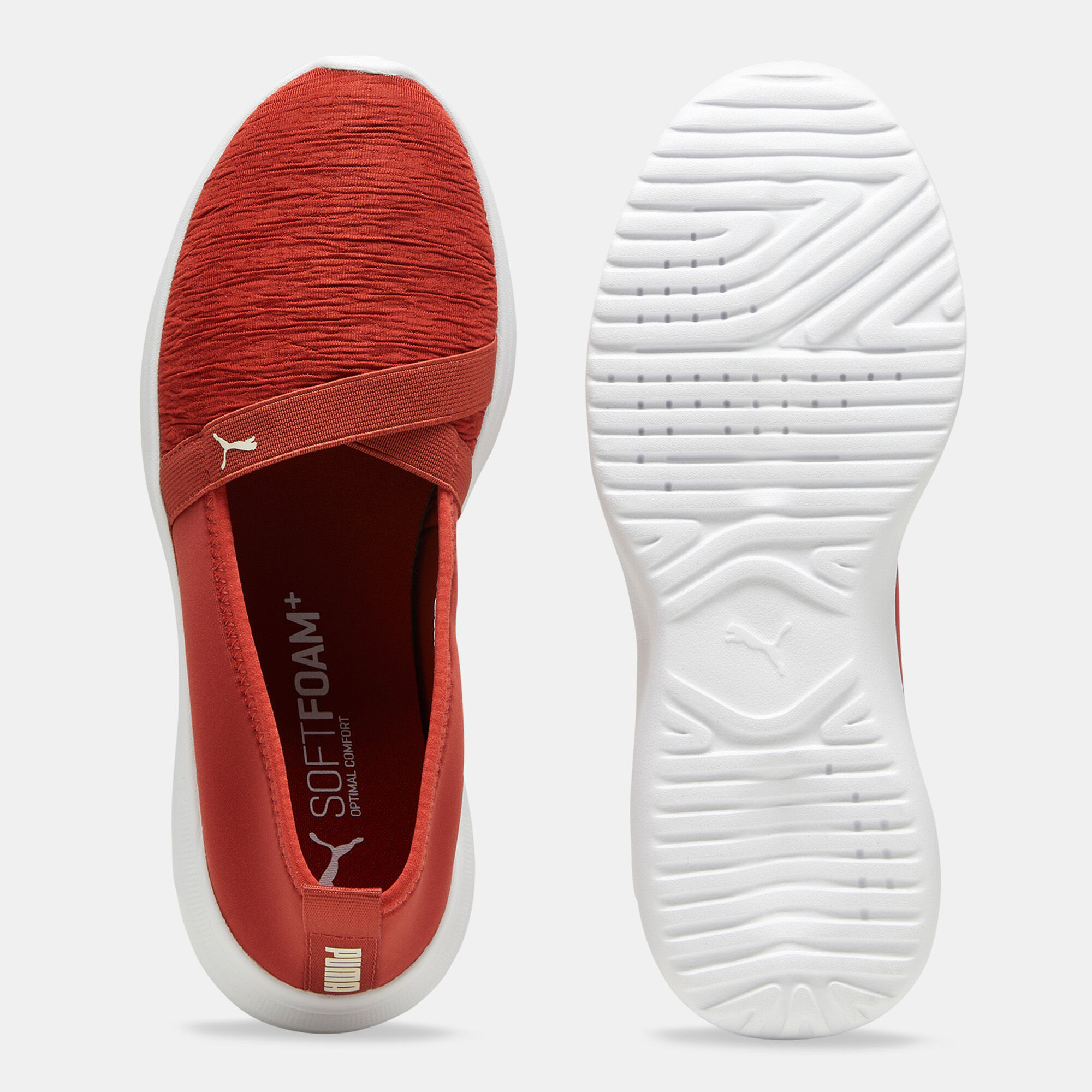 Puma slip ons women red clearance