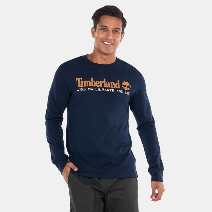 Timberland Men's WWES T-Shirt Blue Timberland Men's WWES T-Shirt Blue image number 0