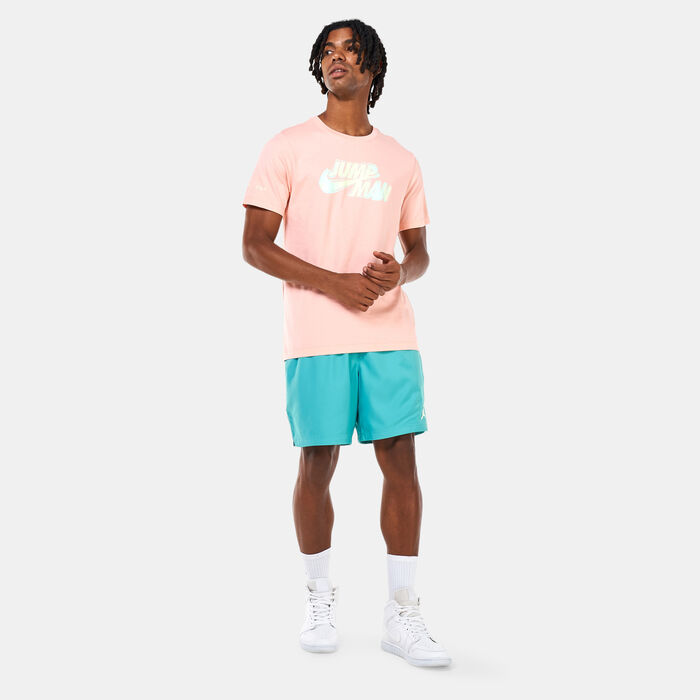 Jordan Men's Essentials Poolside Shorts Green Jordan Men's Essentials Poolside Shorts Green image number 2